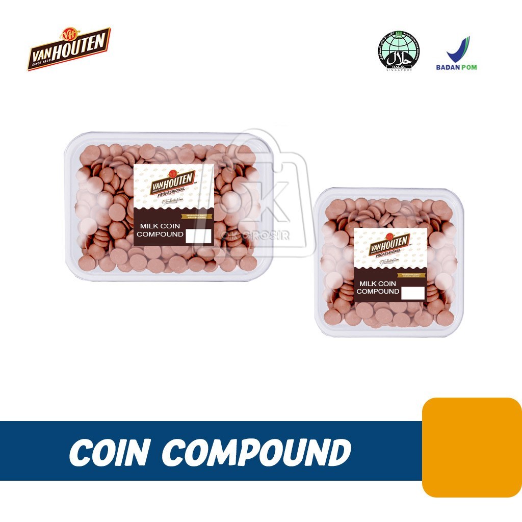 

Milk Compound Coin Van Houten / Coklat Compound Susu (Thinwall)