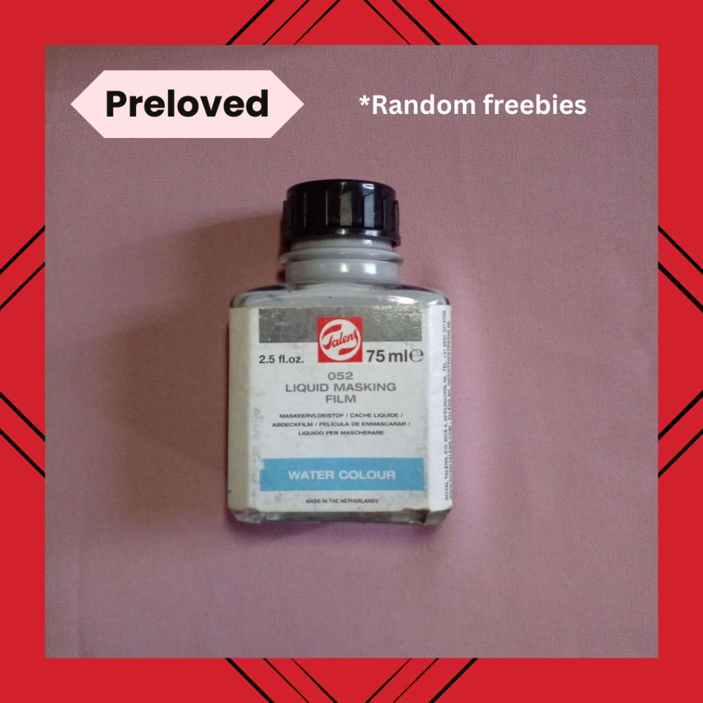 

Prelove Talens Liquid Masking Film atau Masking Fluid