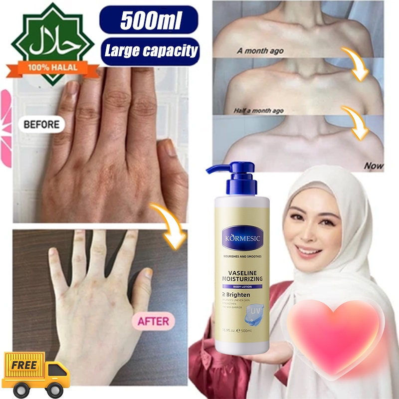 Vaseline Body lotion pemutih Lotion pemutih badan Hand body pemutih 500ml vaseline uv extra brighten