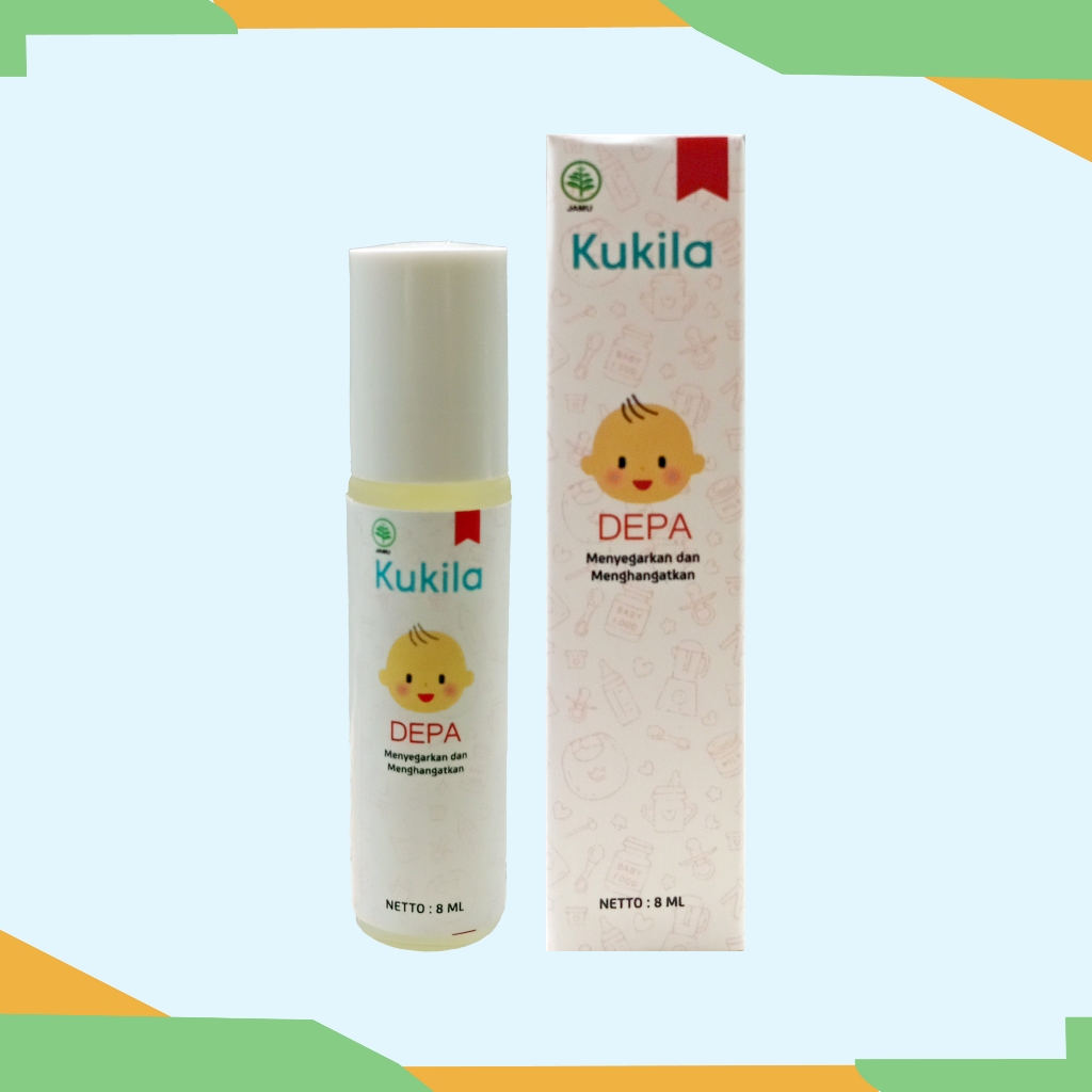 KUKULA DEPA Kukila Baby Fever Drop - Essential Oil Penurun Panas dan Demam Minyak Pijat bayi