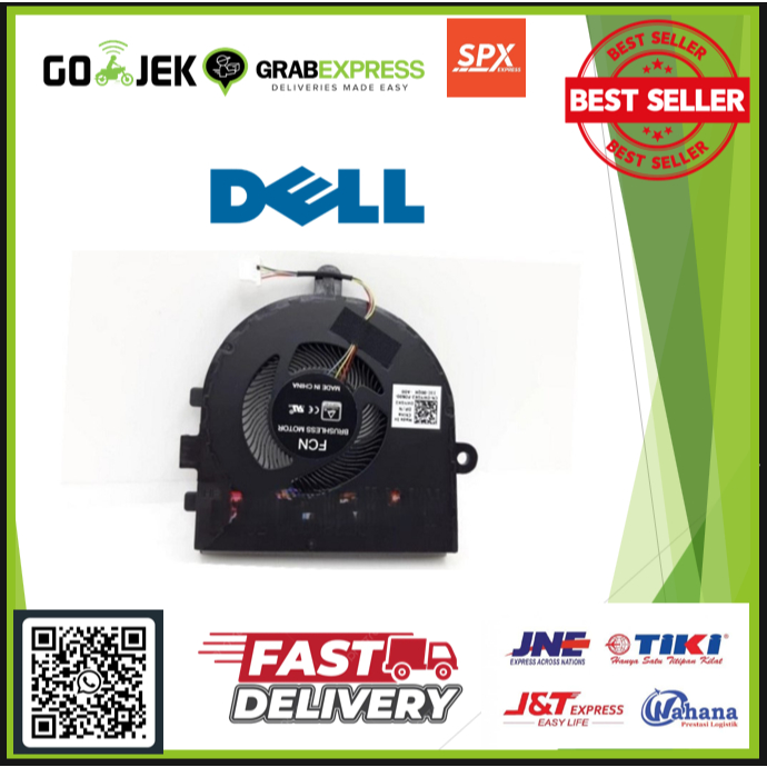 Fan kipas laptop Dell Vostro 14 3480 3400 3000 Dell Vostro 14 Series NEW