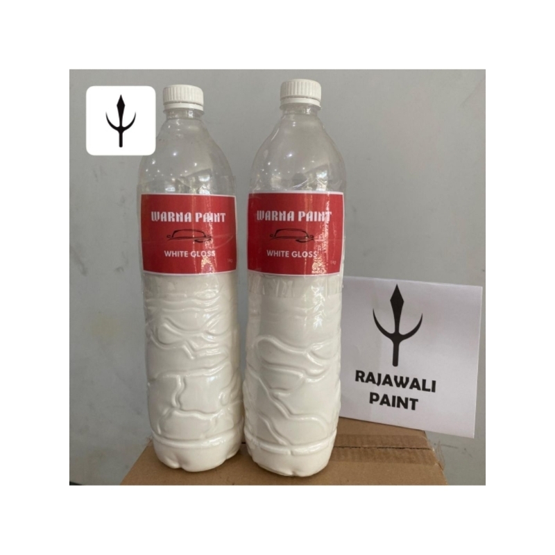 [Warna Paint] Cat NC Putih Mengkilap / Cat Duco / Cat Pagar 1Kg