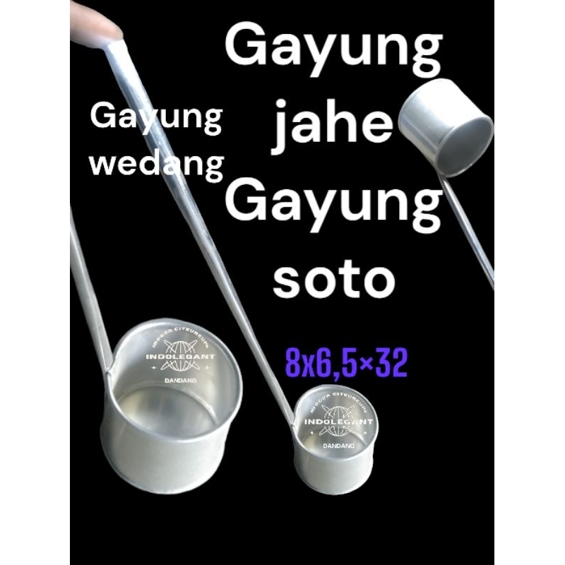 gayung susu jahe, gayung wedang jahe, gayung kuah, gayung soto