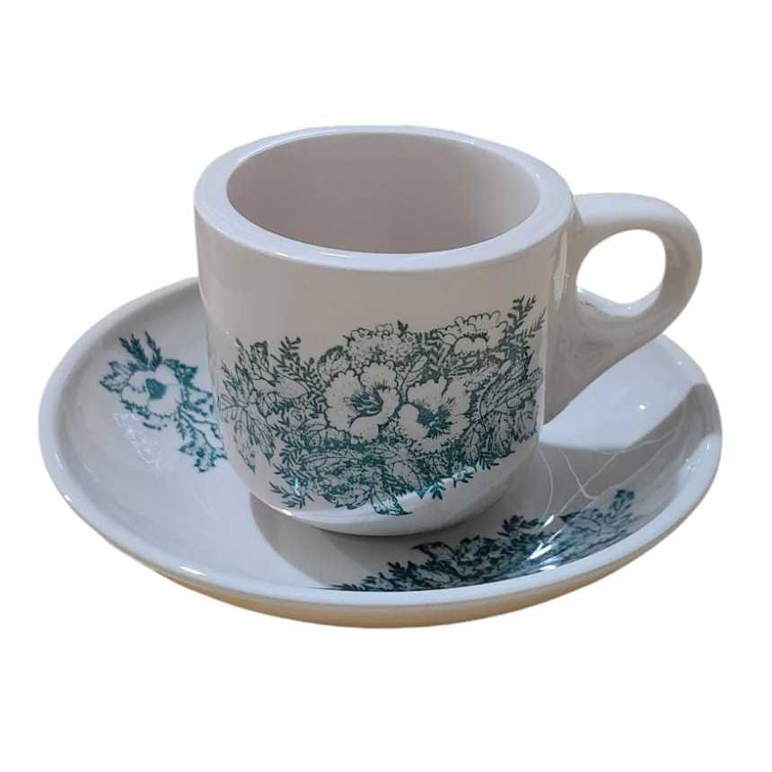 PYRAMID MUG CANGKIR KERAMIK KOPI MODEL JADUL VINTAGE PER SET