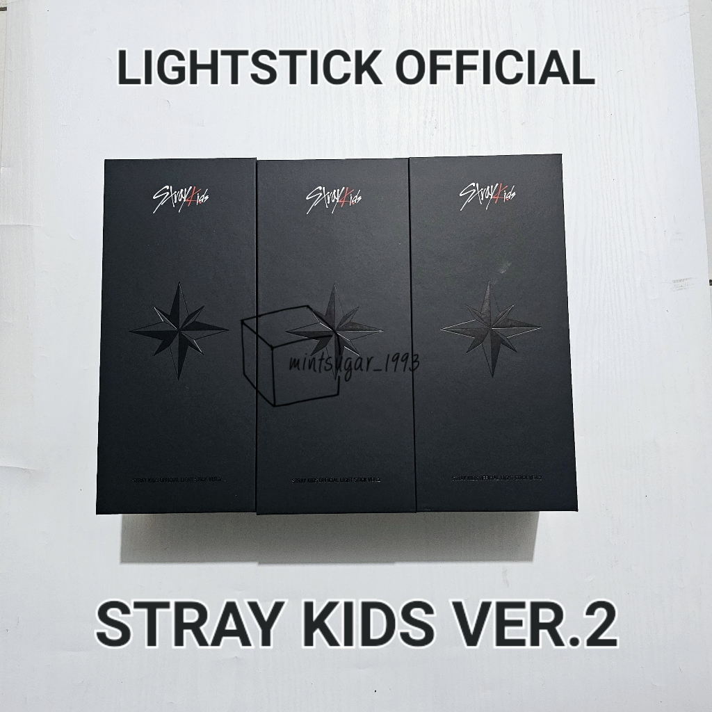 [ READY STOCK | NEW | OFFICIAL ] STRAY KIDS OFFICIAL LIGHTSTICK V.2 ( LS light stick skz v 2 version