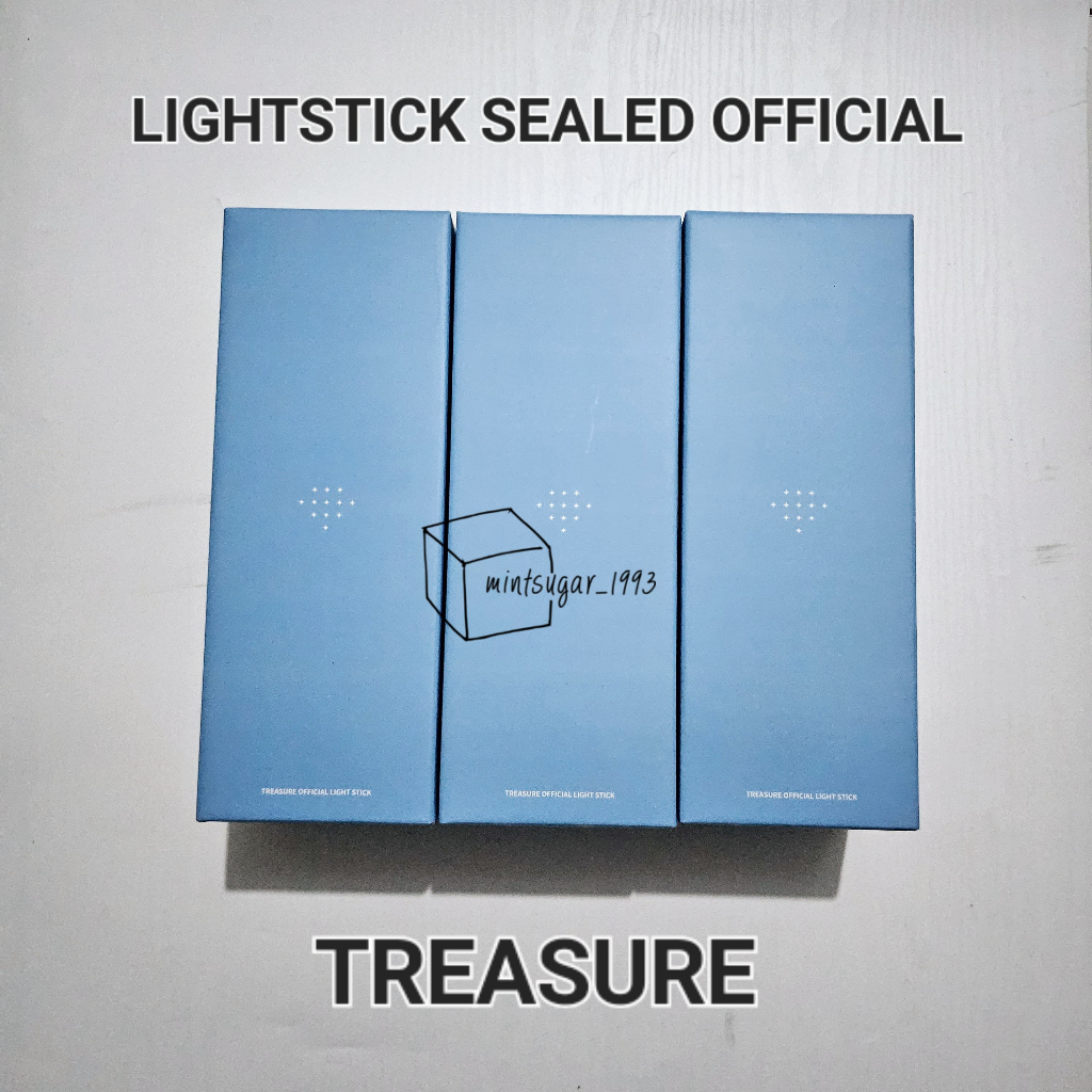 [ READY STOCK | SEALED NEW OFFICIAL ] TREASURE OFFICIAL LIGHTSTICK ( ls light stick ) Teulight