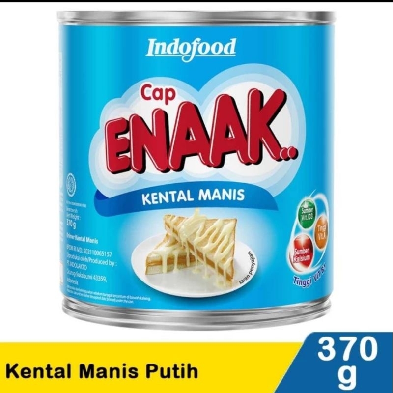 

Susu Kental Manis Cap Enak Rasa Vanilla kemasan Kaleng