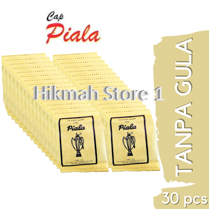 

SUPER KOPI CAP PIALA 8 GRAM / KOPI BUBUK TANPA GULA / ASLI KHAS BOGOR