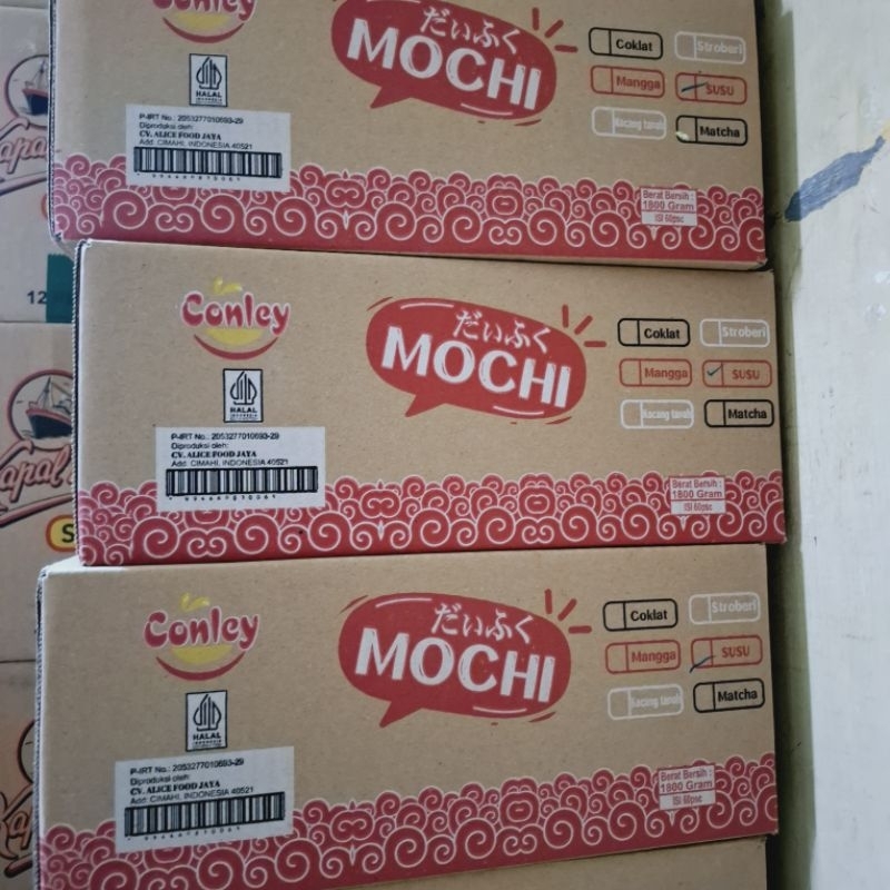 

mochi conley aneka rasa per dus 60pcs