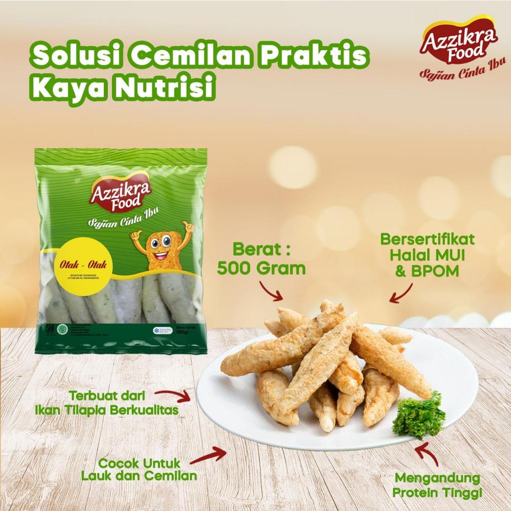 

Otak Otak Ikan Azzikra Frozen Food 500 gr