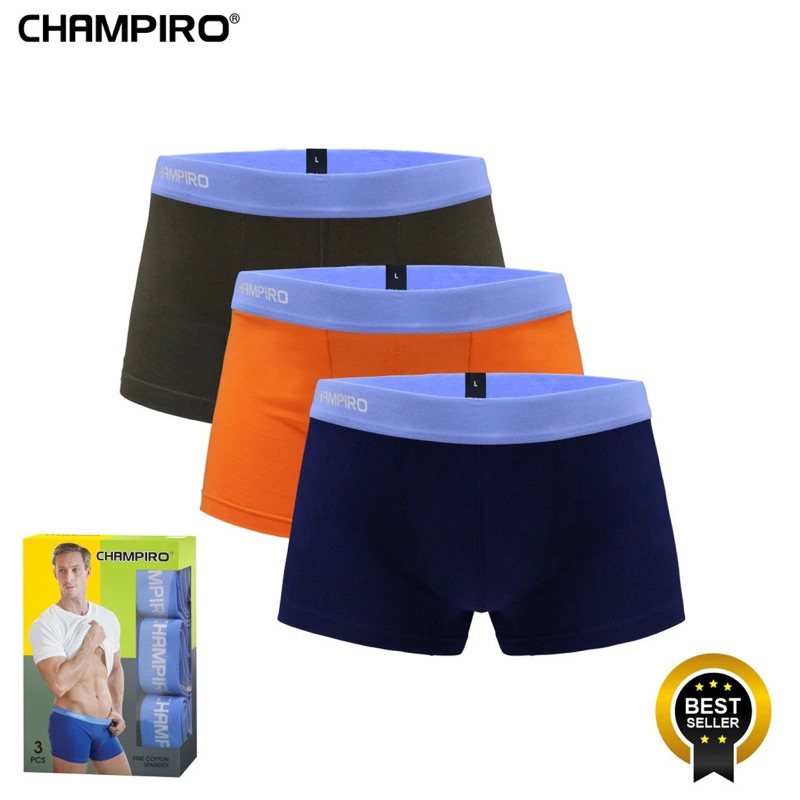 CHAMPIRO BOXER CELANA DALAM PRIA