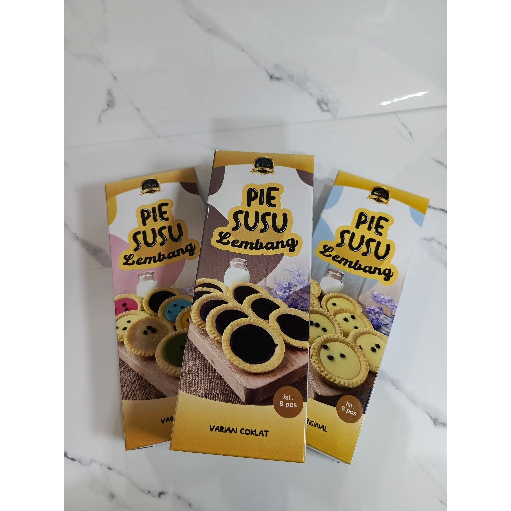 

PIE SUSU LEMBANG ISI 8 PCS