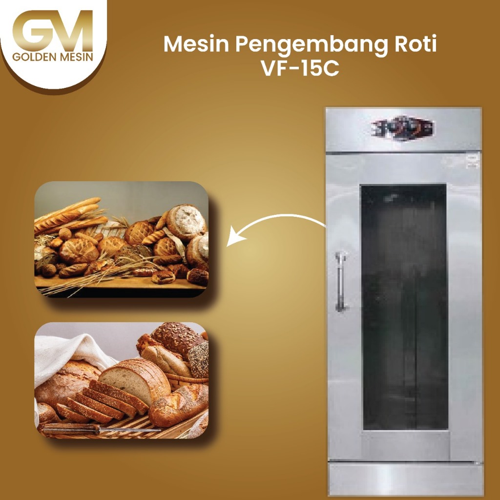 Mesin Pengembang Roti | Proofer | Proofer Roti 1 Pintu (VF-15C)