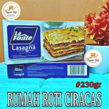 

LA FONTE LASAGNA INSTANT 230GR PASTA LAFONTE ITALY 230 GR