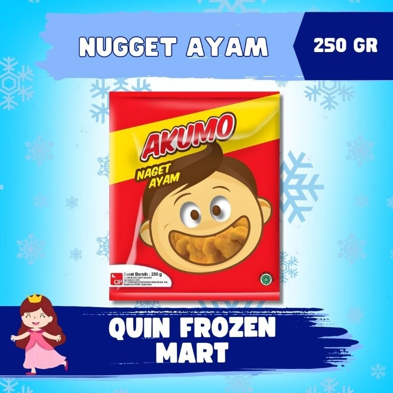 

AKUMO NUGGET 250 GR
