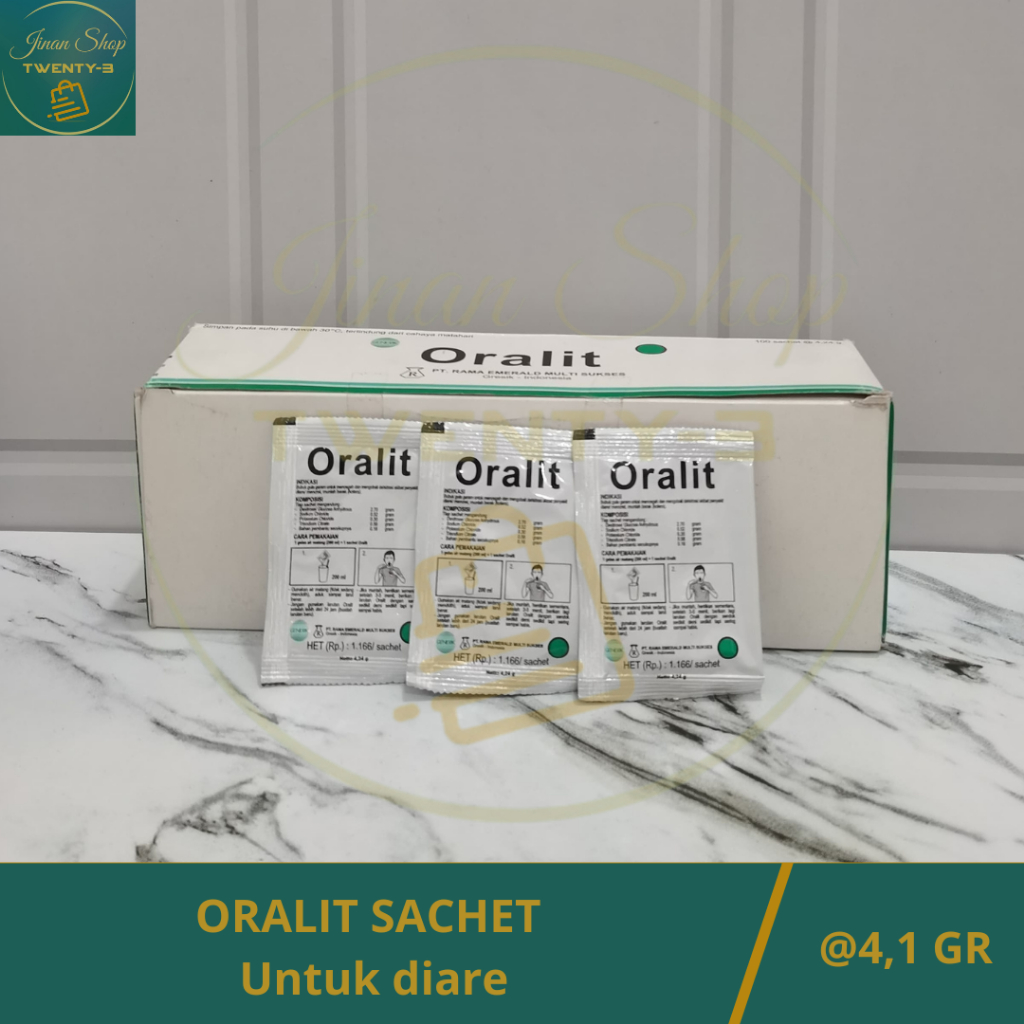 ORALIT - bubuk oralit untuk diare