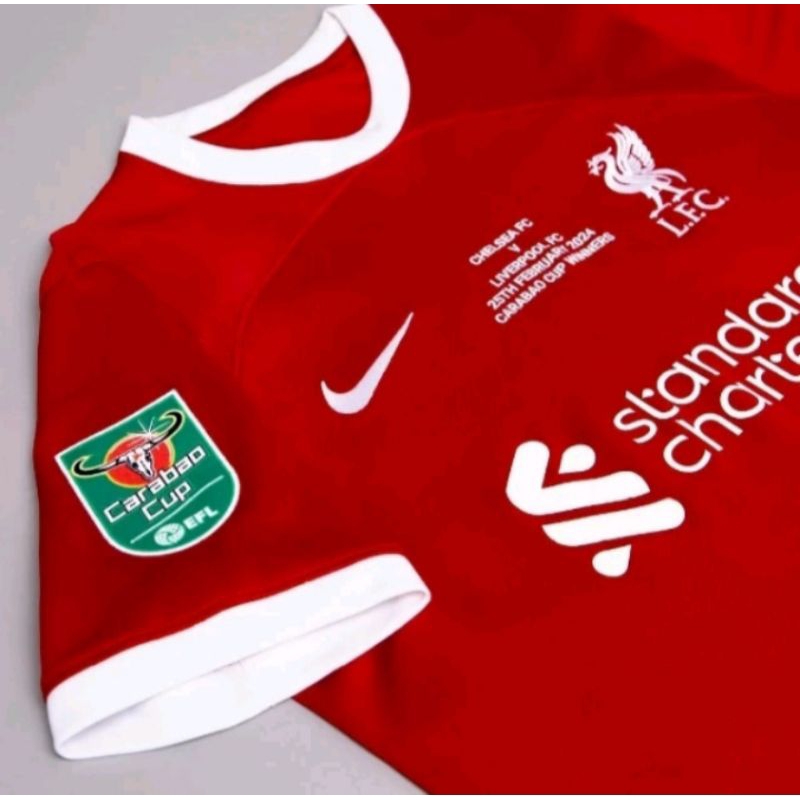 LIVERPOOL HOME FINAL CARABAO CUP 2024 FULL PATCH DAN NAMESET