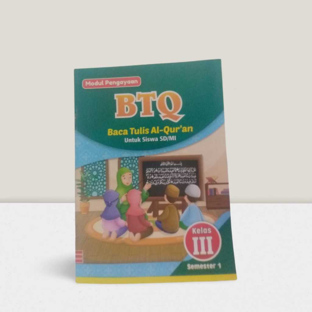 LKS K13 Arya Duta Modul Pengayaan Baca Tulis Al Quran BTQ MI Kelas 3 Semester 1