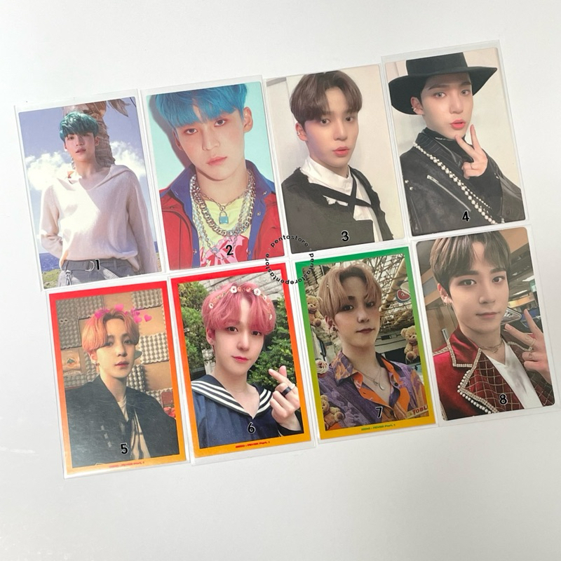 OFFICIAL | ATEEZ Yunho Photocard ⋆ MMT Wave Illusion Answer BC Broadcast DVD PC