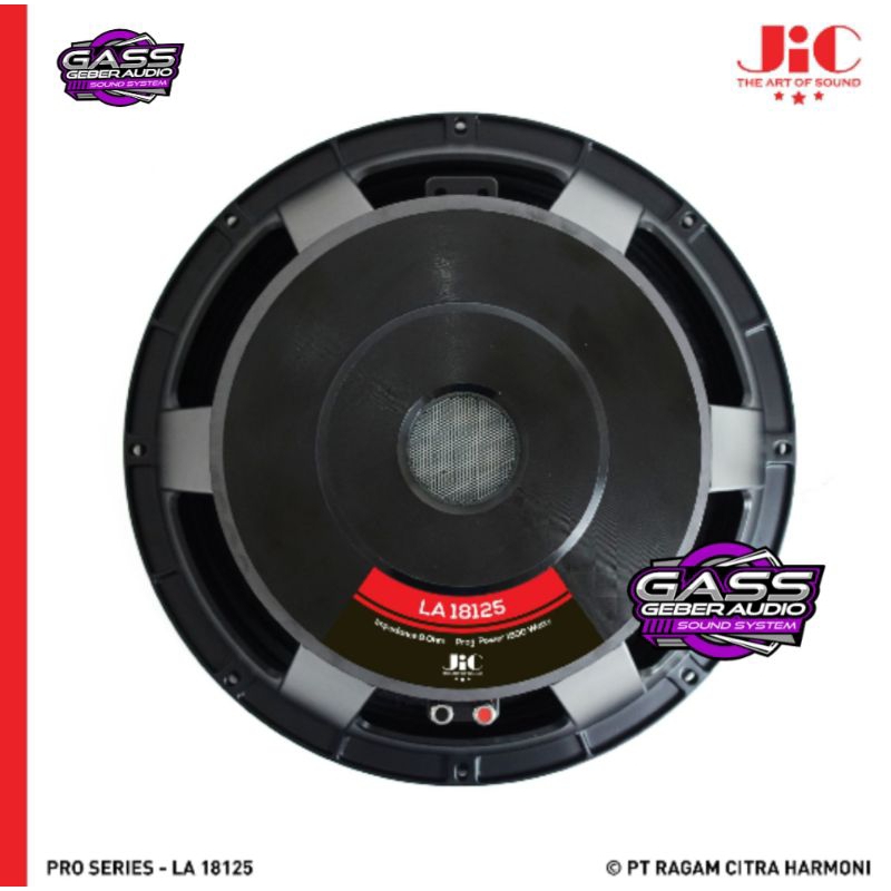 Speaker JIC LA 18125 New - 18inch Original