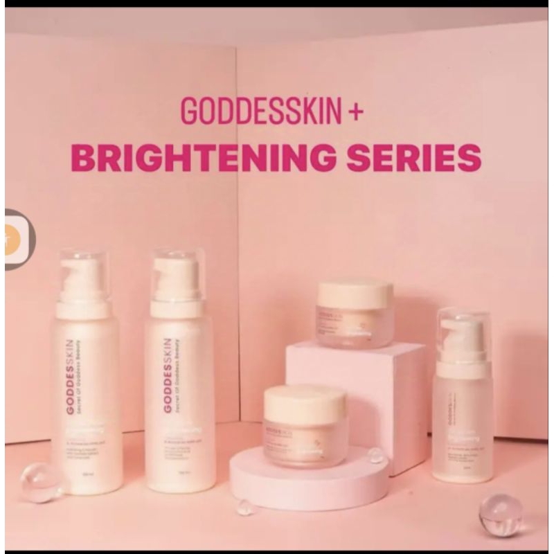 Goddesskin+ Paket Brigthening Series by Athena - Original 100% Ready Stock