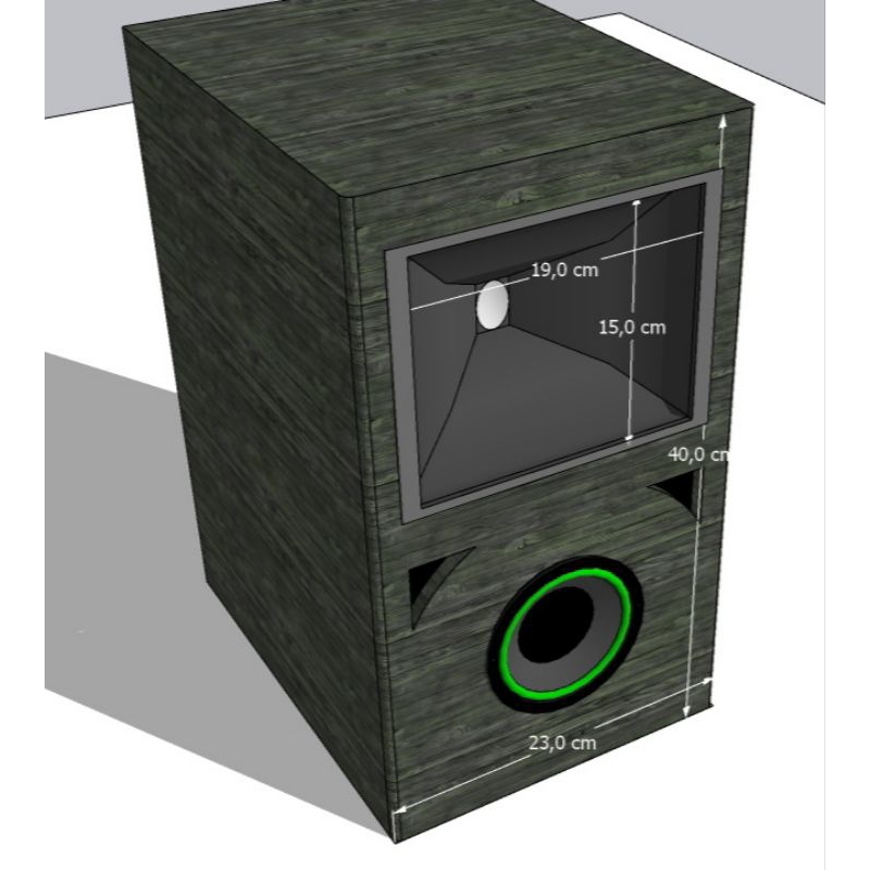 box 6 inch + tweeter