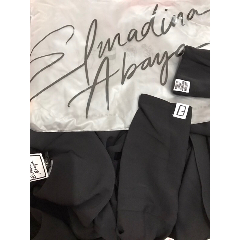 ❌❌NWT POP ABAYA ELMADINA black xxs thuba anti yupii