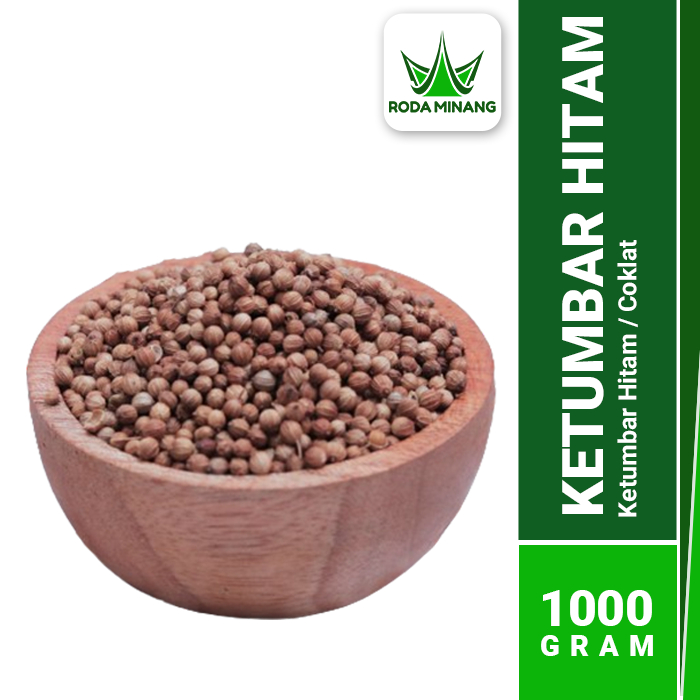 

Ketumbar Hitam Organik Biji Tumbar Coklat Herbal Premium 1 Kg