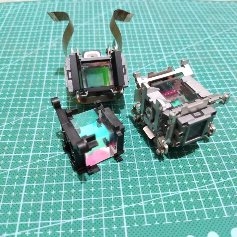 3PCS KUBE OPTIK KACA KOTAK PANEL LCD PROYEKTOR