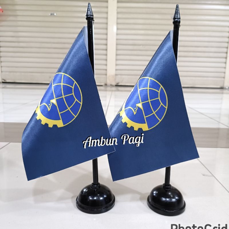 

best seller bendera logo Dinas Perhubungan+tiang kayu