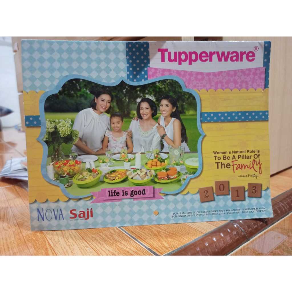 

Langka Jadul Kalender tahun 2013 Tupperware