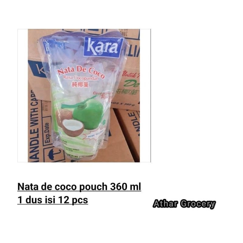 

NATA DE COCO POUCH 360ML 1PCS RASA COCOPANDAN