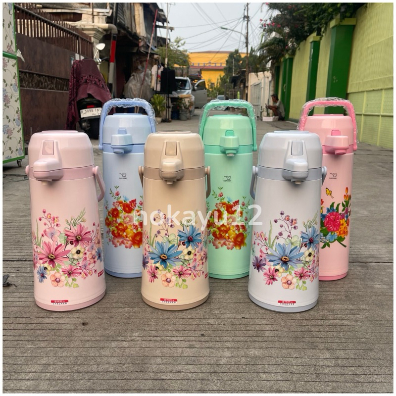 Termos Air Panas Lion Star 2 Liter Elephant Gajah AP-2500 Termos Air Panas 2,5 liter