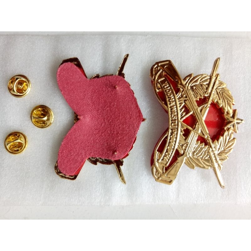 Emblem Infanteri Produksi/TNI AD/Infanteri Baret Hijau