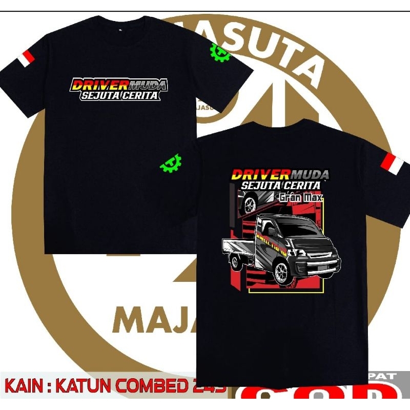 KAOS DRIVER MUDA GRANDMAX INDONESIA PUNYA CERITA