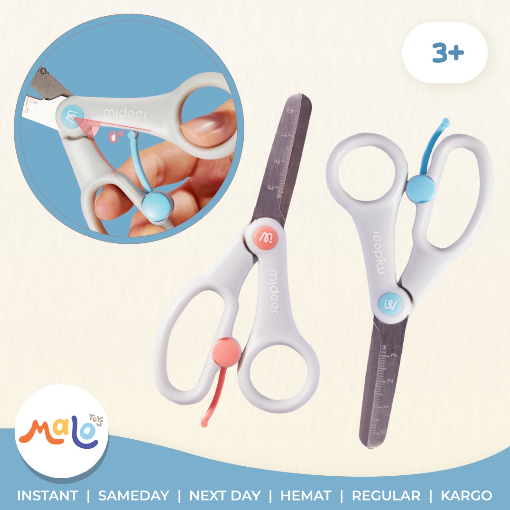 

Promo 4 Mideer Gunting Scissors Craft Multifunctional Hand ScissorsWater Foam Handcraft Tool For Kids Gunting Anak A67