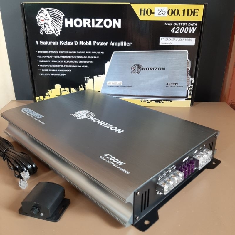 AMPLIFER MONOBLOK HORIZON HO 2500.1DE POWER MONOBLOCK HORIZON 2500.1DE HIGH QUALITY