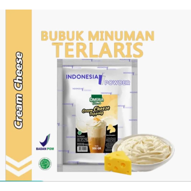 

Omura Blend Cream Cheese Toping 1kg (1000g)