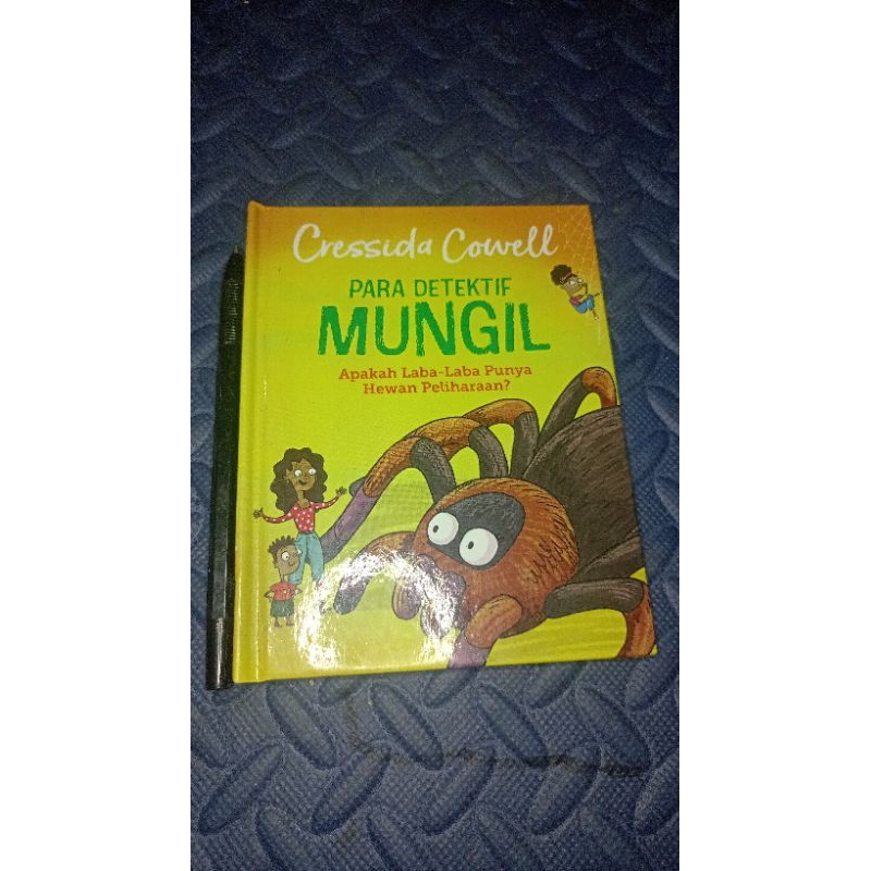 cressida cowel detektif mungil pakah laba-laba punya hewan peliharaan buku preloved