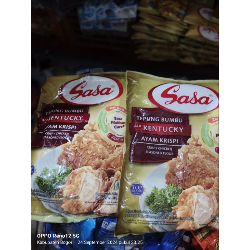 

sasa tepung bumbu Ala kentucky 850gr