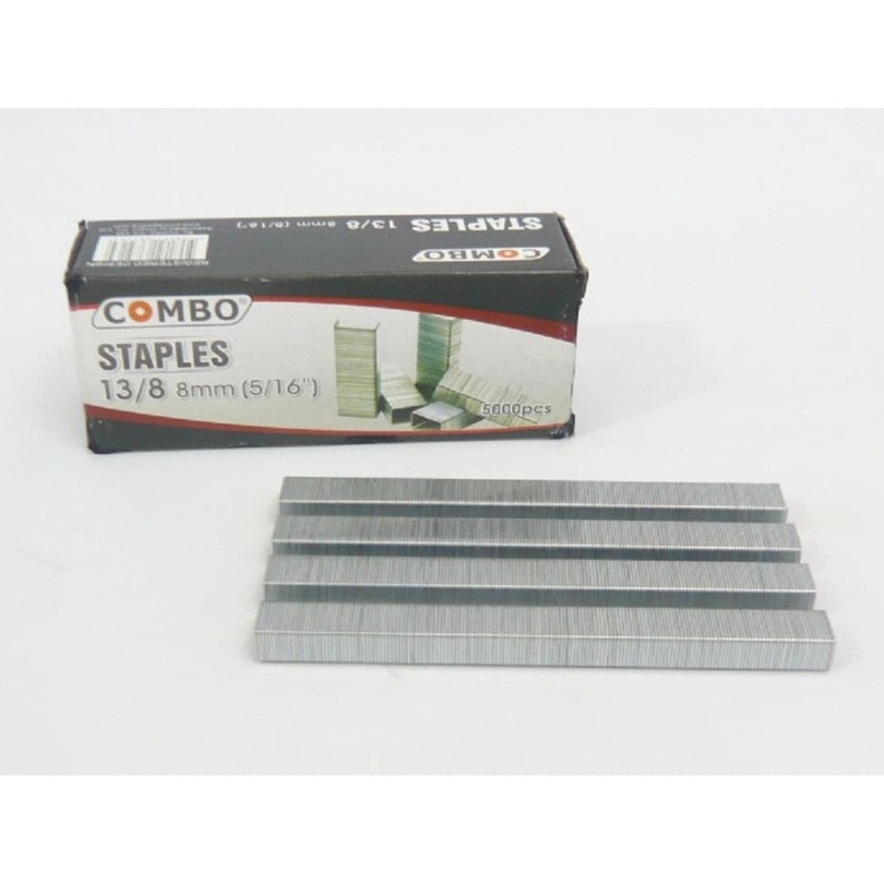 

KUALITAS OKE Paku Tembak Manual Isi Stapler Tembak Isi Steples 138 Combo