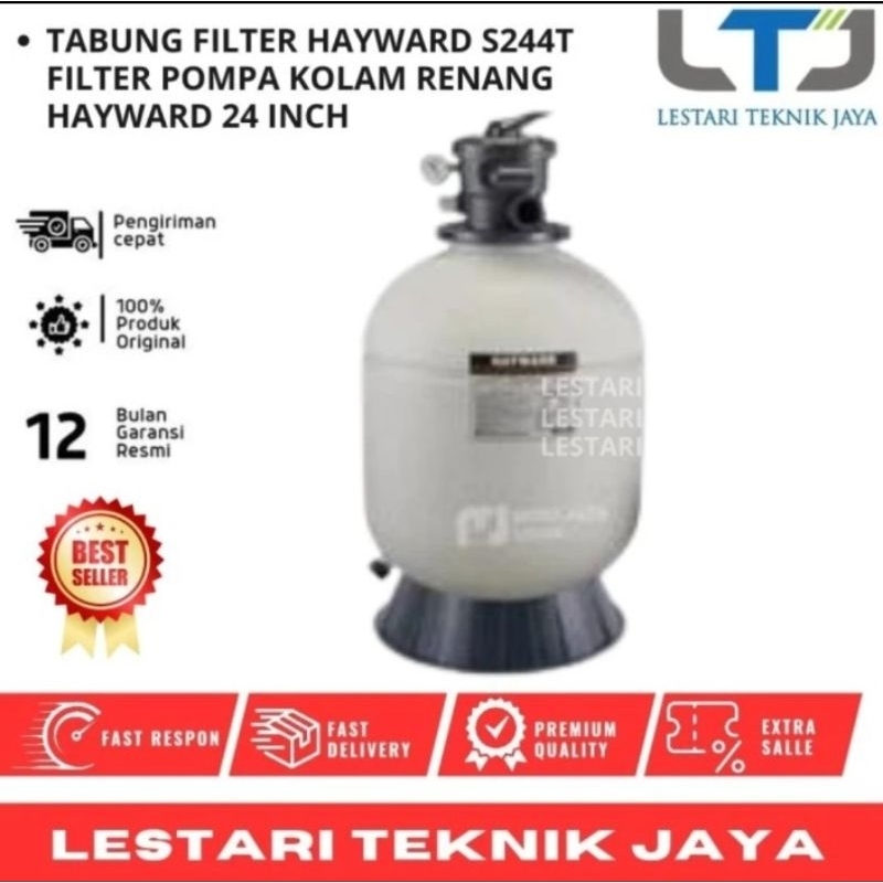 Tabung Filter Hayward S244T Filter Pompa Kolam Renang hayward 24 inch