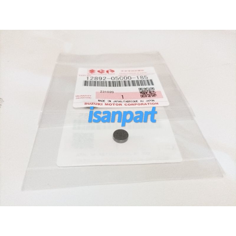 shim katup sim klep ukuran 1.85 satria fu satria injeksi gsx r s bandit original suzuki