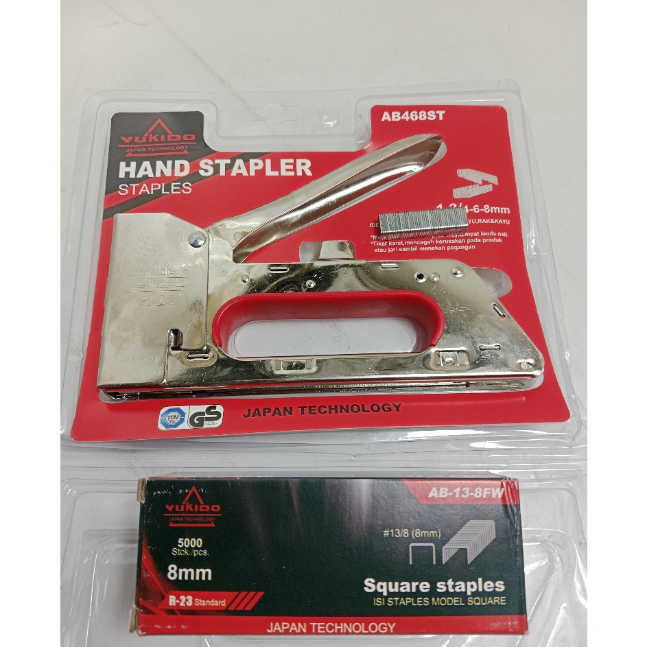 

READY STOK Promo Paket Staples Isi Refill Staples Tembak R23 Staples Manual Paket Isi Refill Staples Tacker Stapler Staples Perekat Powerfull original YUKIDO