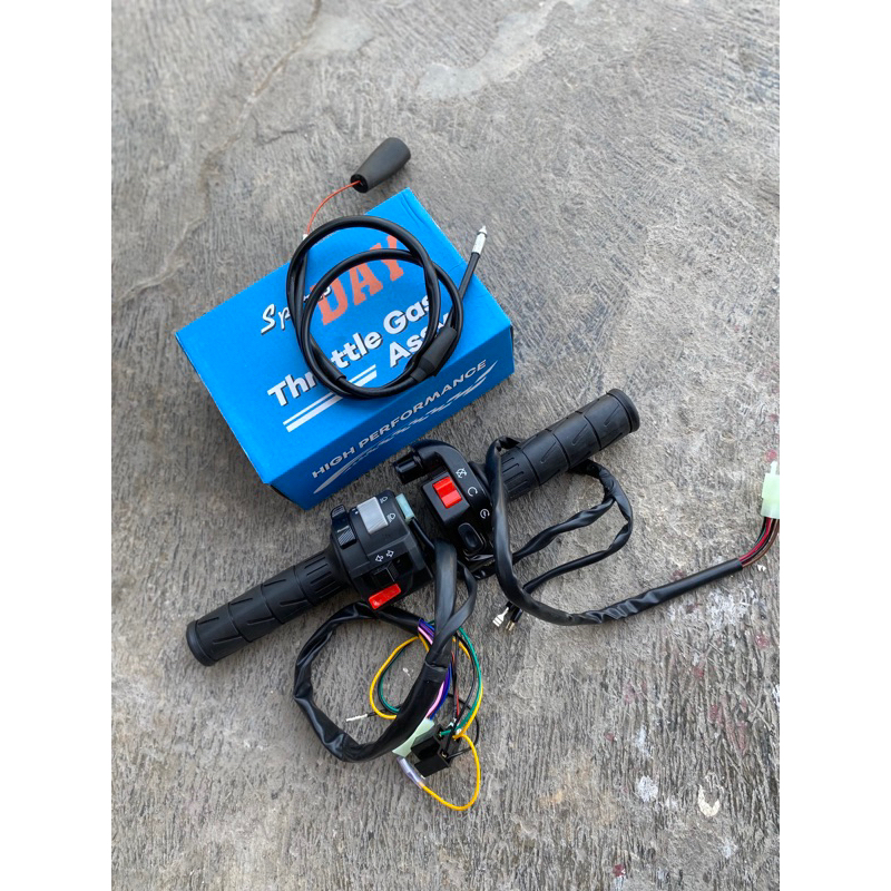 Gas Spontan Ksr Set Holder Kiri Vixion Old Gas Spontan Ksr Besi Sportday Paket Set Gas Spontan Ksr U