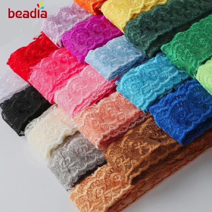 

1 ROLL RENDA KACA 1 YARD RENDA KACA RENDA BAJU RENDA HANTARAN