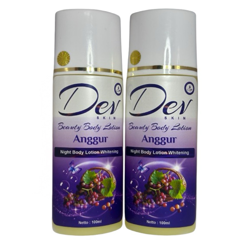 (ORIGINAL SUPER) 7 HARI PUTIH HB DOSTING ANGGUR 4X 004001 WHITENING LOTION