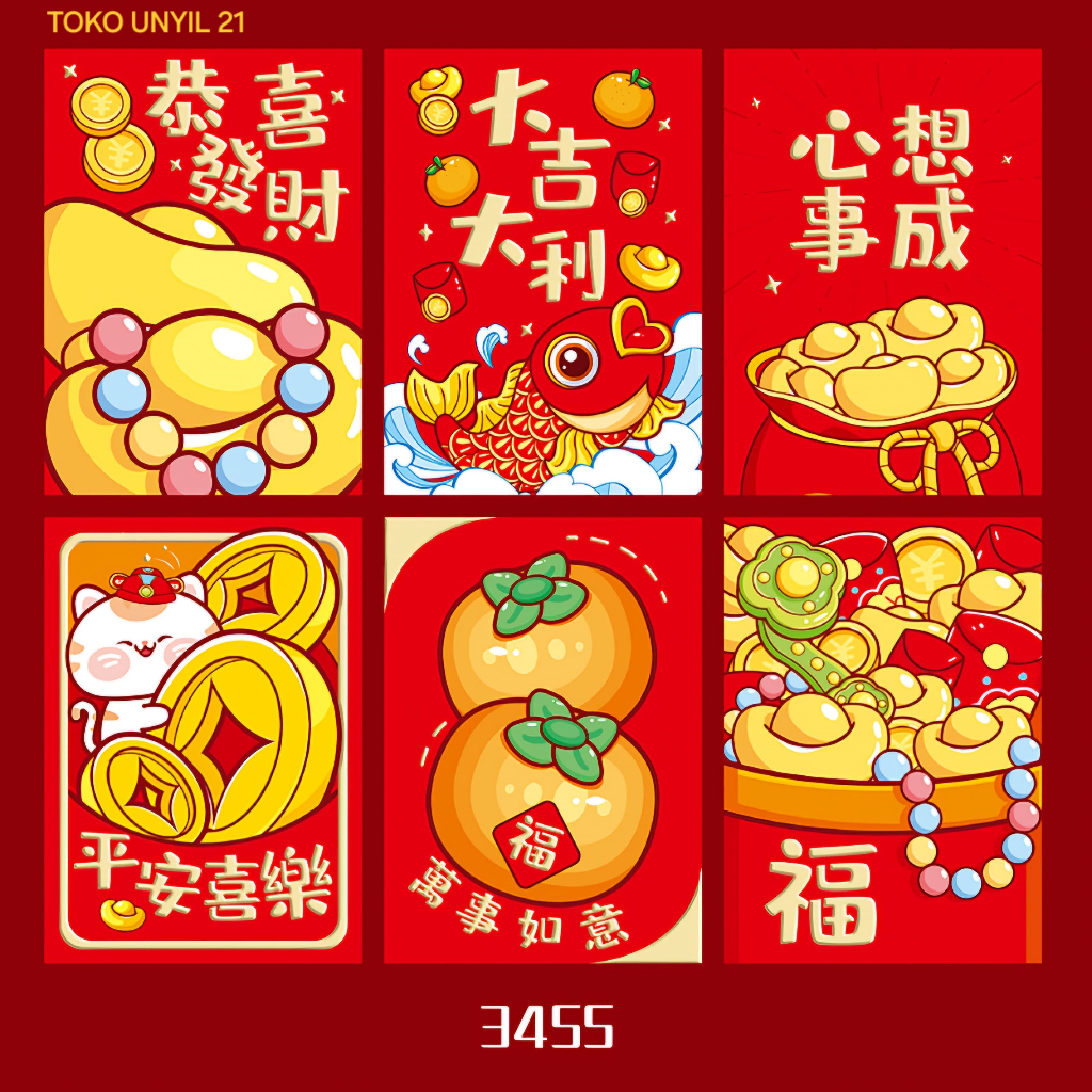 

ANGPAO IKAN LUCKYCAT 3455 ( ISI 6 ) / ANGPAO LEBARAN / AMPLOP ANGPAO / ANGPAO IMLEK 2025 / ANGPAO KAIN IMLEK / ANGPAO / ANGPAO CNY / ANGPAO IMLEK / ANGPAO IMLEK ULAR 2025 / ANGPAO CNY 2025 / ANGPAO IMLEK 2025 / AMPLOP / ANGPAO 2025