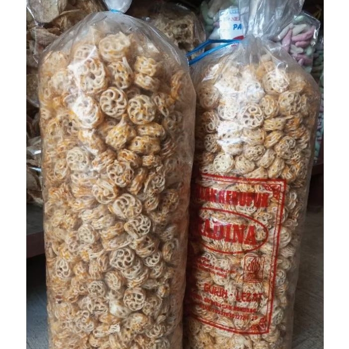 

Kerupuk Seblak Mawar Bantet Pedas 1kg