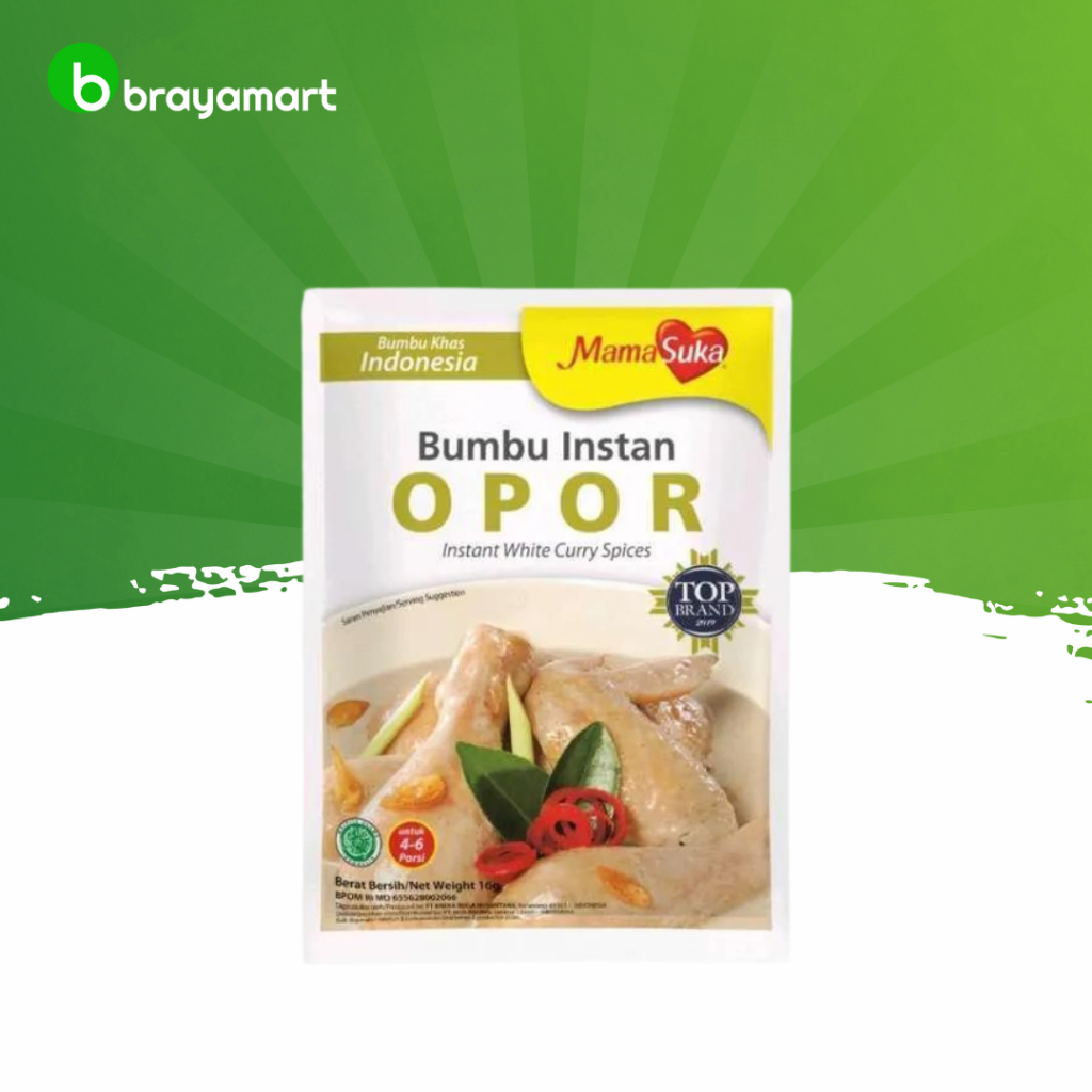 

Mamasuka Bumbu Instan Opor 16gr Brayamart